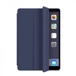 Läderfodral med ställ, iPad Air 10.9, blå